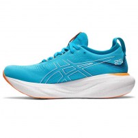 Кросівки для бігу чоловічі Asics GEL-NIMBUS 25 Island blue/Sun peach